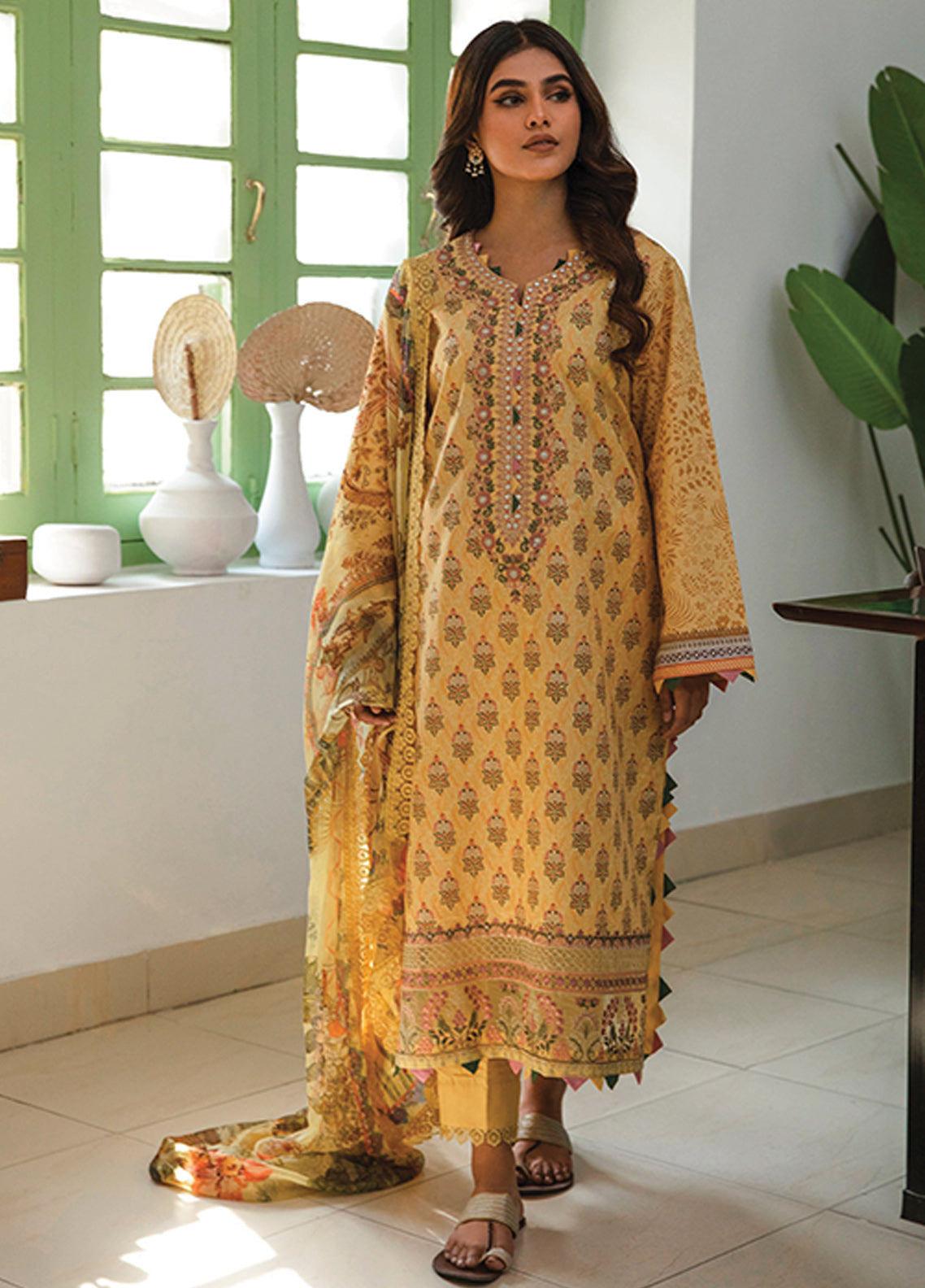D#05 Aabyaan Afsaneh Luxury Emb Lawn Collection 223