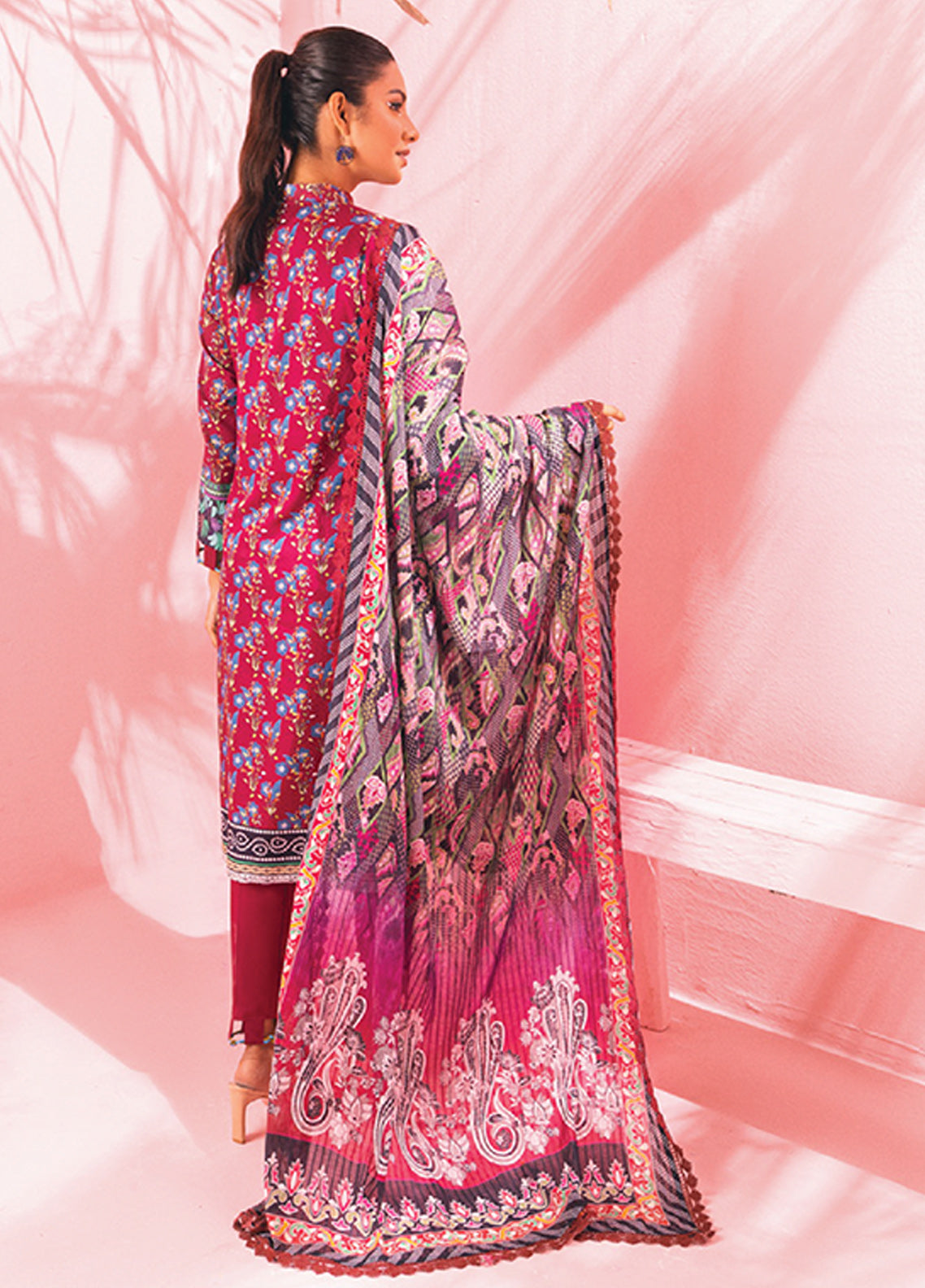 D#06 AlZohaib Colors Digital Printed Lawn Collection 323