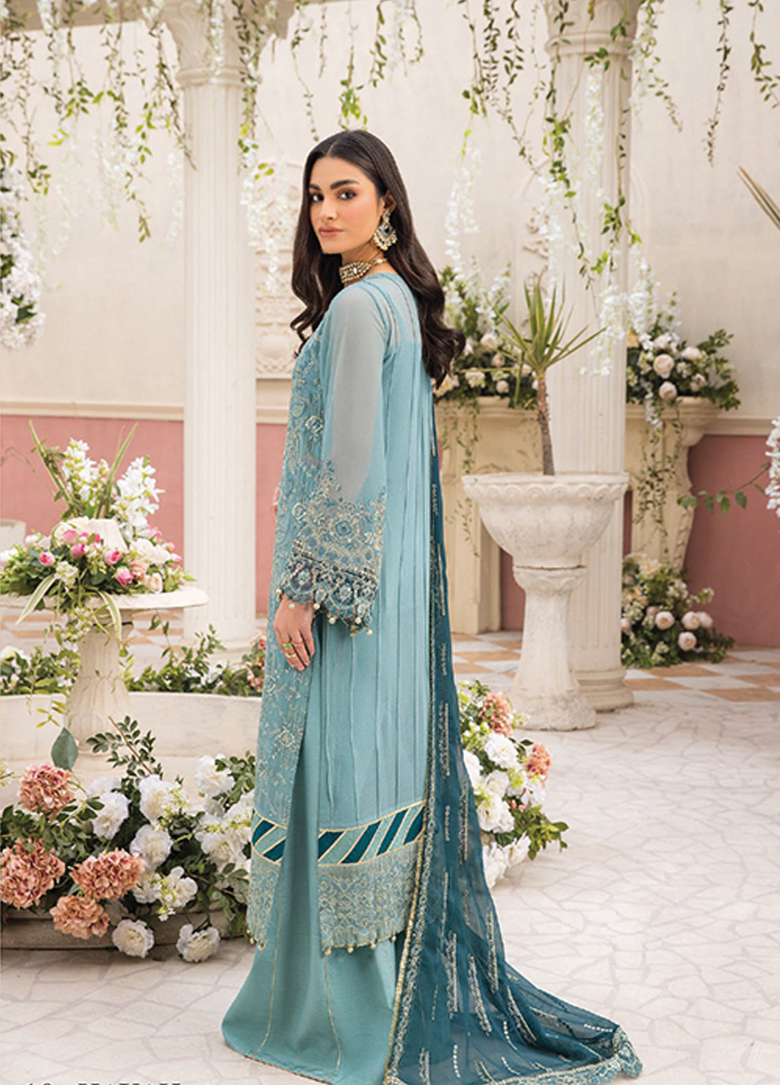 D#10 Xenia Ishya Luxury Formal Emb Collection 223