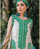 D#1706B Maria B M Print Emb Lawn Collection 223