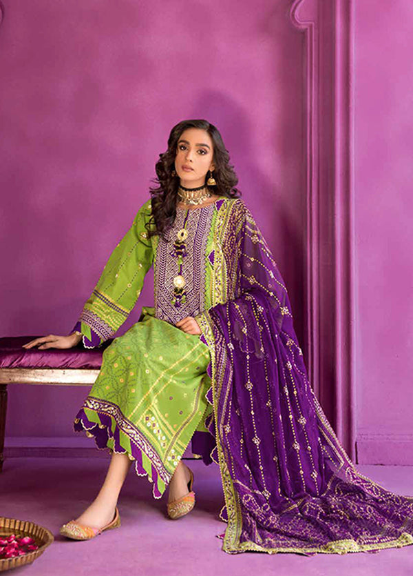 D#BM32011 GulAhmed Chunri Emb Lawn Collection 223
