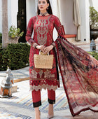 D#12 Gulaal Luxury Emb Lawn Collection 223 V-1