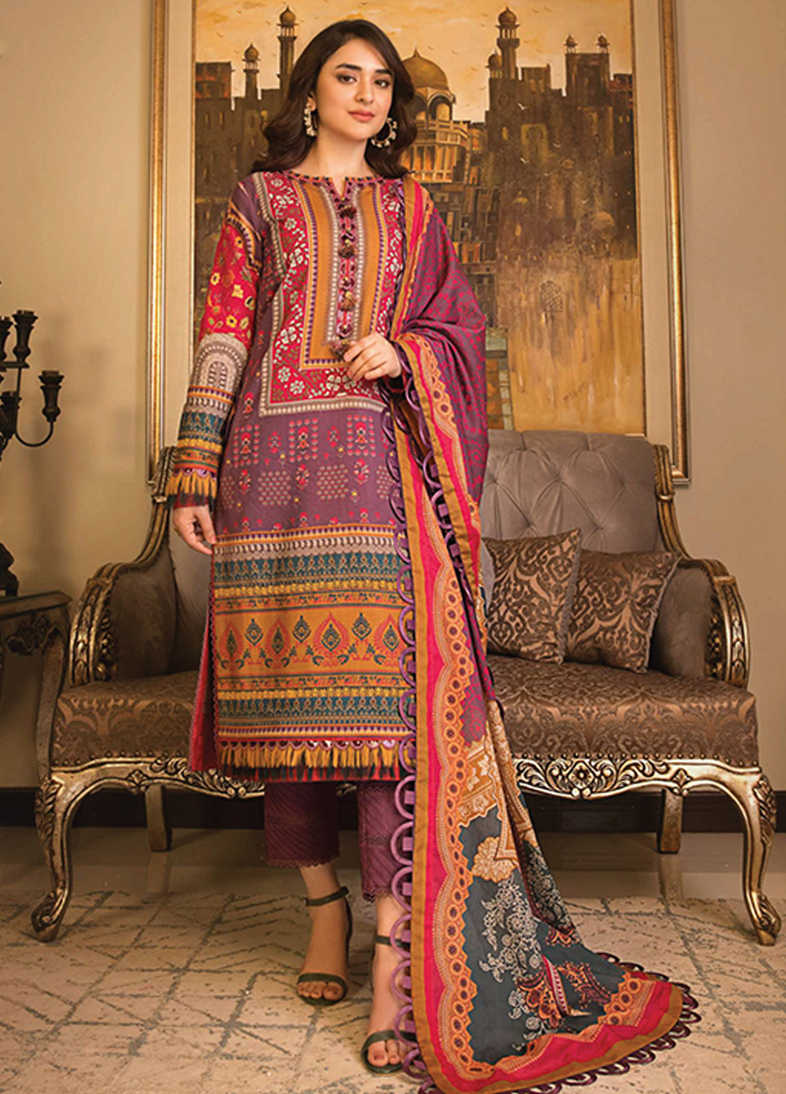 D#08 Asim Jofa Rania Emb Collection 223