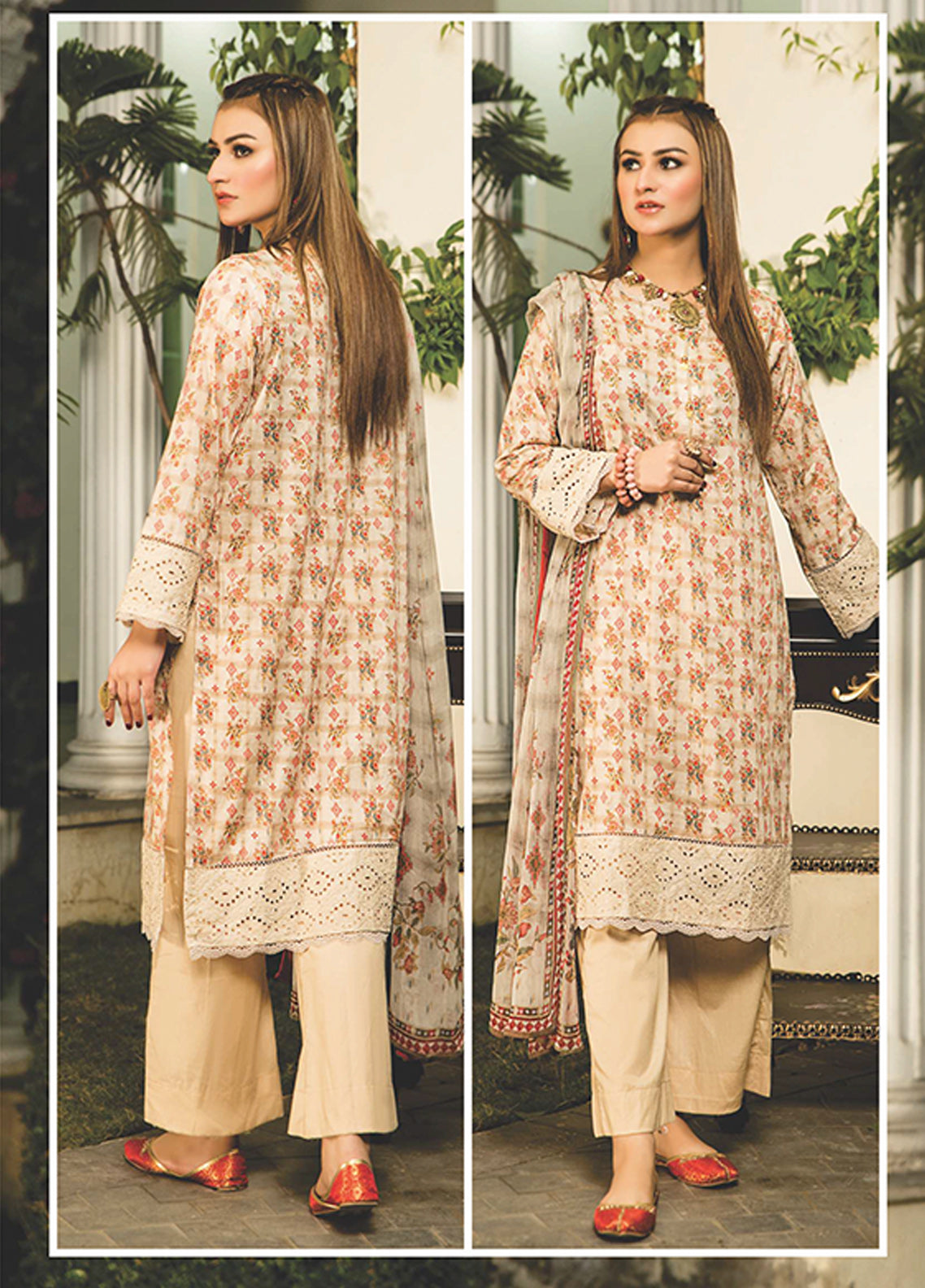 D#7518 Rashid Asmara Digital Emb Lawn Collection 323