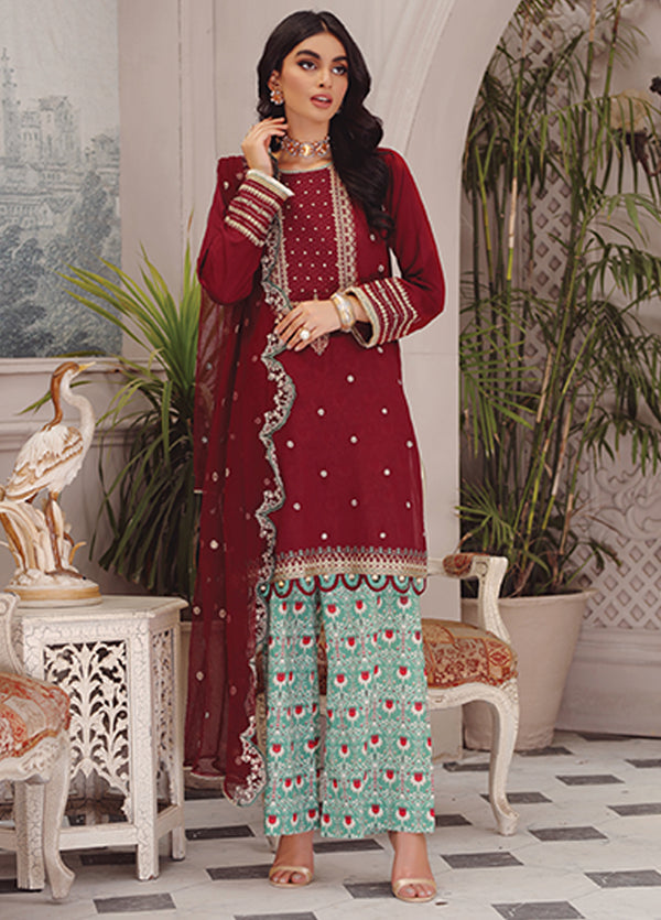D#5016 LSM Lakhany Summer Gold Emb Collection 223