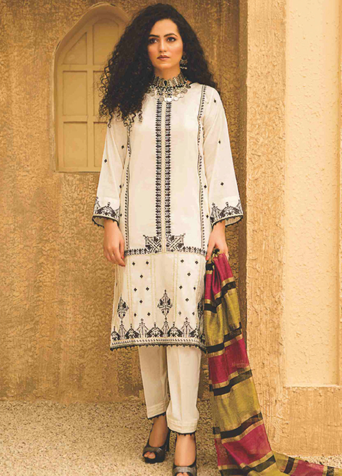 D#6799 Rashid Series Emb Lawn Collection 223