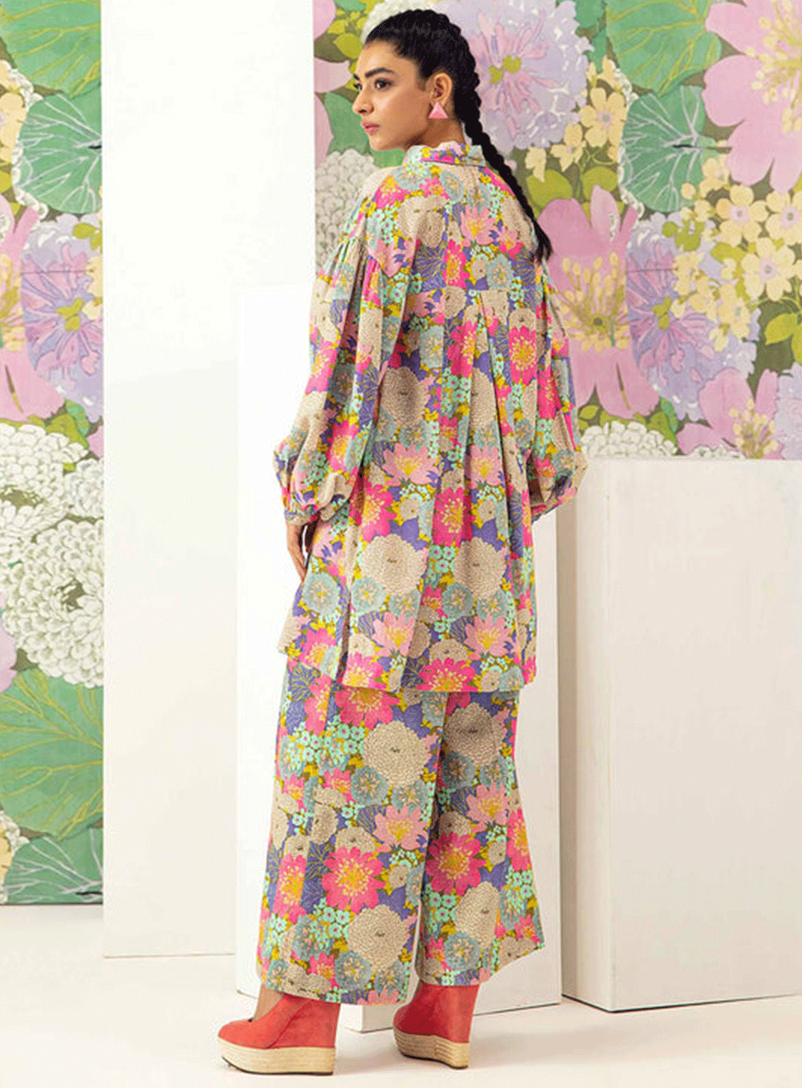 M Basics By Maria B Printed Khaddar Unstitched 2 Piece Suit - 4A ...