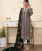 Mahnur Unstitched 3 Piece D#09