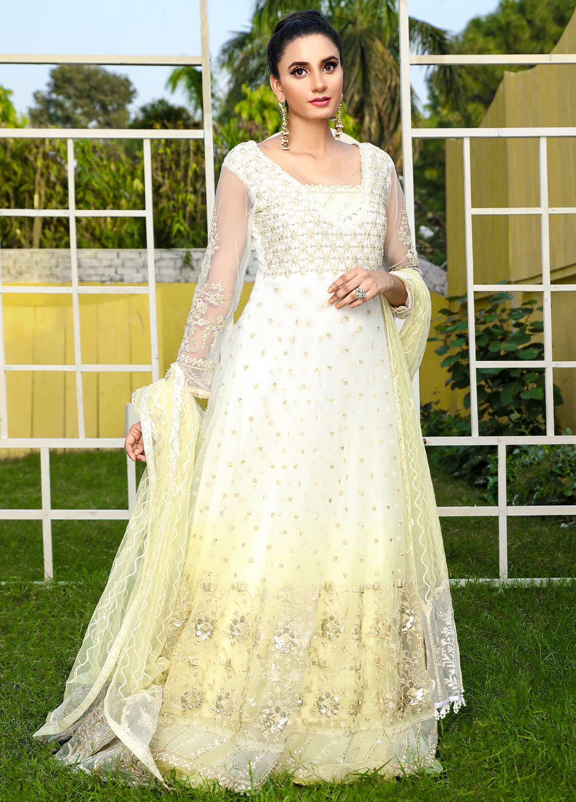 Manifesto Premium By Laveen Hand Embellished & Embroidered Net Unstitched 3 Piece Suit - LV24PM LCP-009-22 VALENTINE