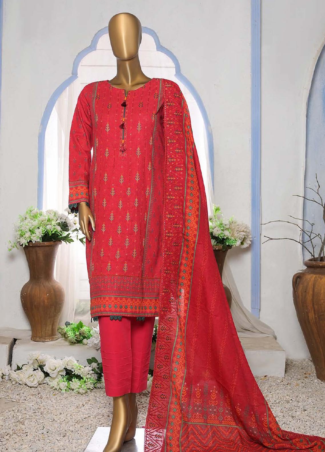 D#2251 HZ Premium Khaddar Emb Collection 1122