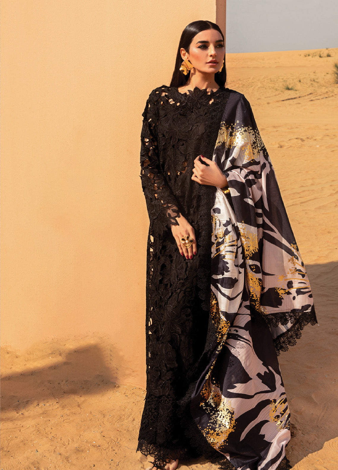 Rang Rasiya Embroidered Lawn Unstitched 3 Piece Suit - RR24L 04 ALAYA