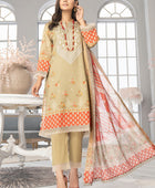 Rashid Unstitched 3 Piece D#6972