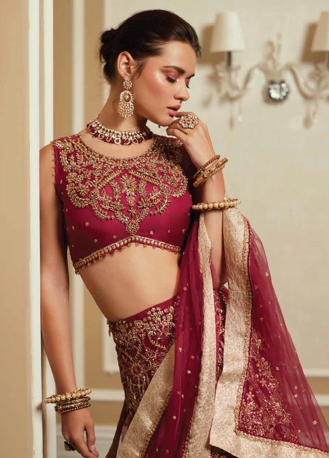 D#06 Mushq Amour Trousseau De Luxe Wedding Collection 123