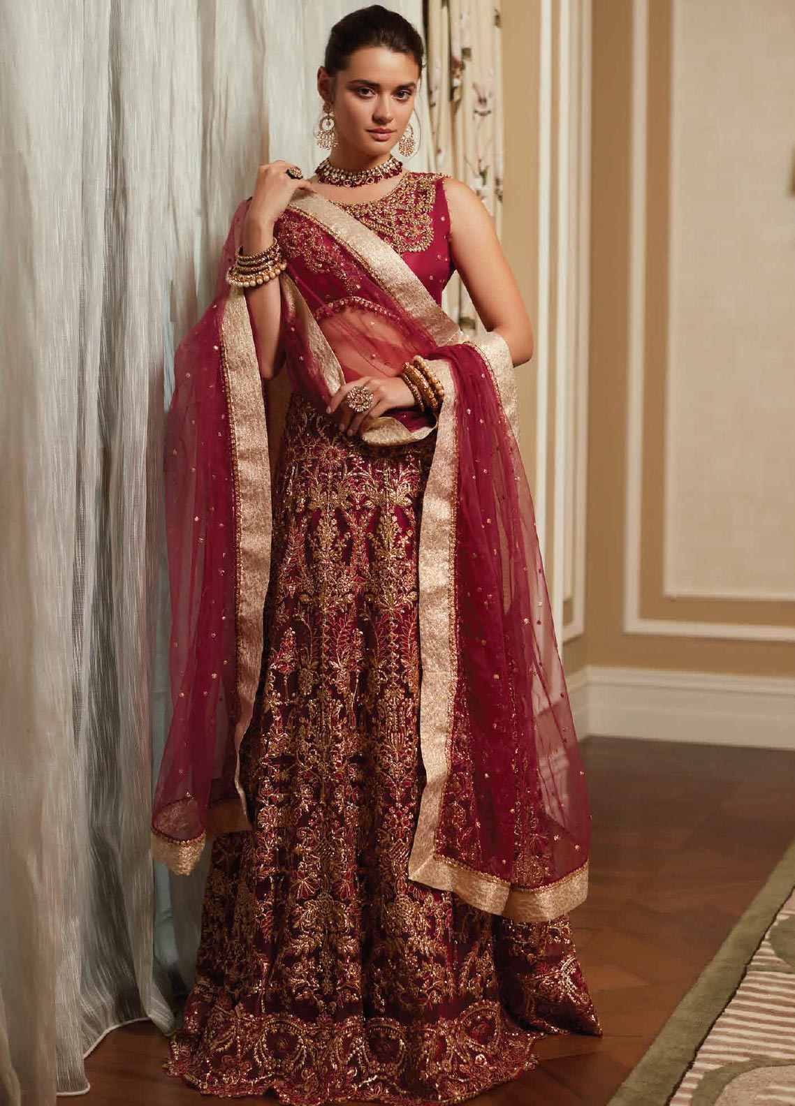 D#06 Mushq Amour Trousseau De Luxe Wedding Collection 123