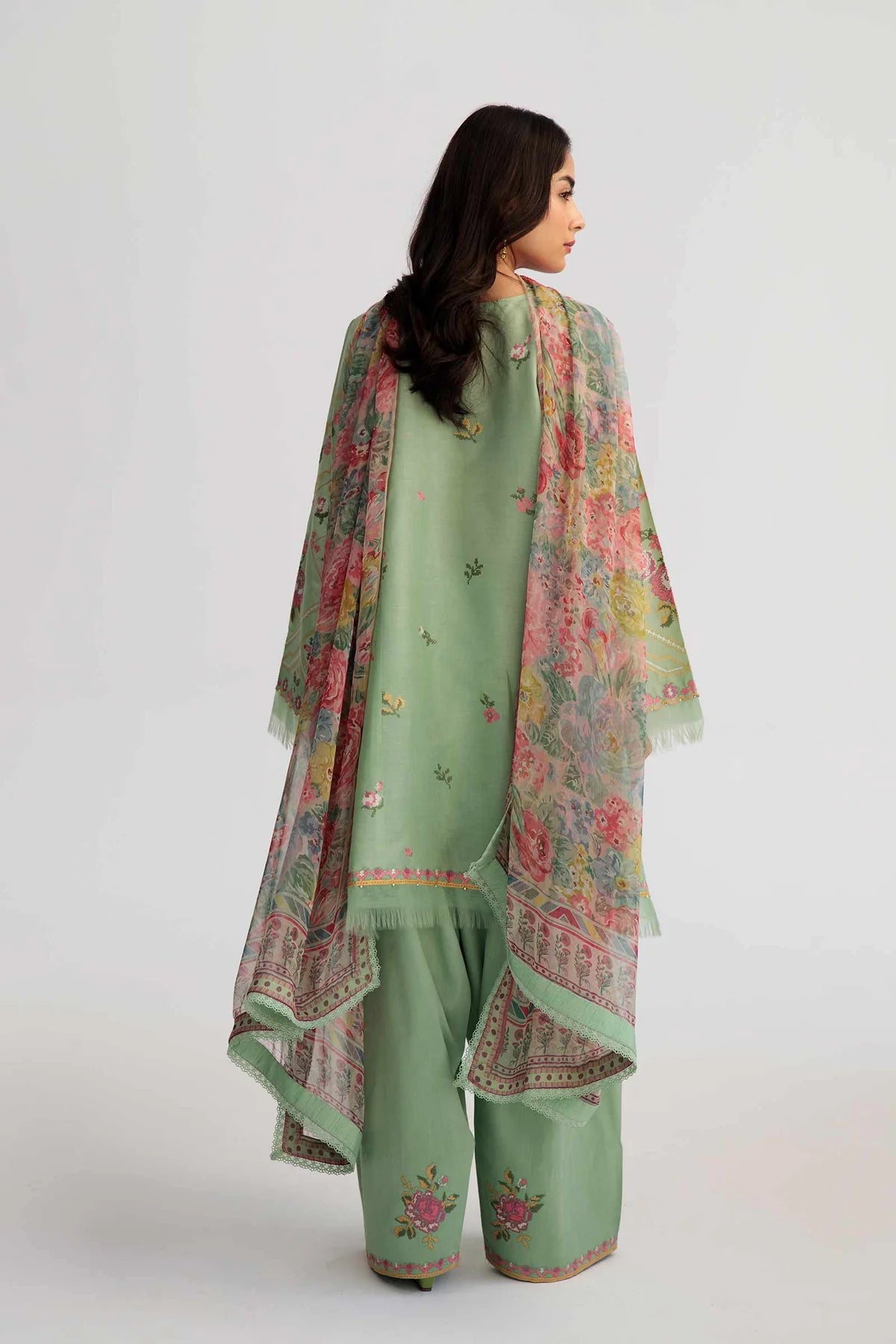 D#2B Zara Shahjahan Coco Emb Lawn Collection 223