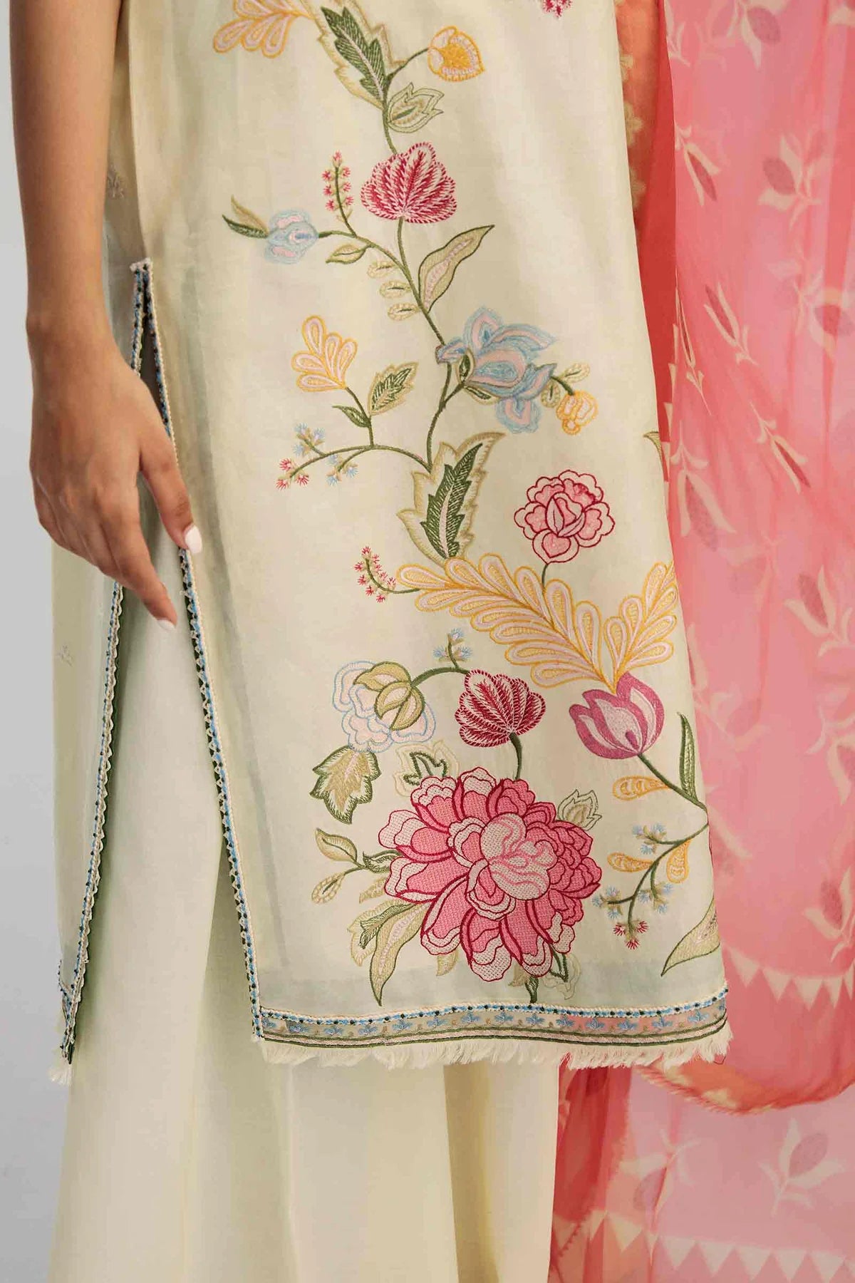 D#7A Zara Shahjahan Coco Emb Lawn Collection 223