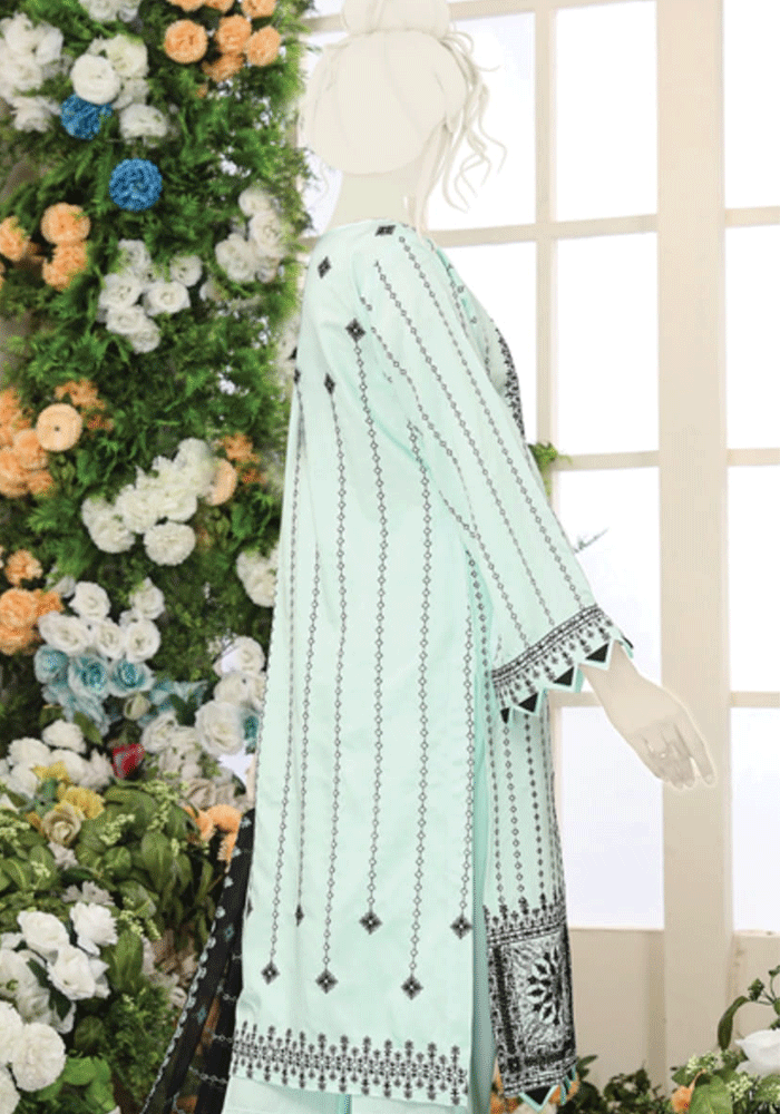 Humdum Unstitched 3 Piece D#03