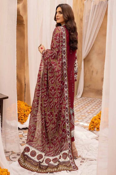 GulAhmed Unstitched 3 Piece D#CBE22016