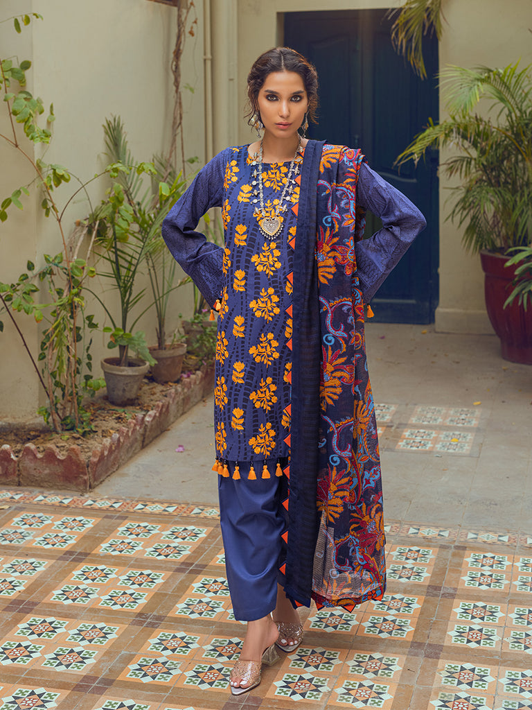 Salitex Unstitched 3 Piece D#1062A