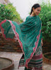 D#13 Qalamkar Qline Emb Linen Winter Collection 922