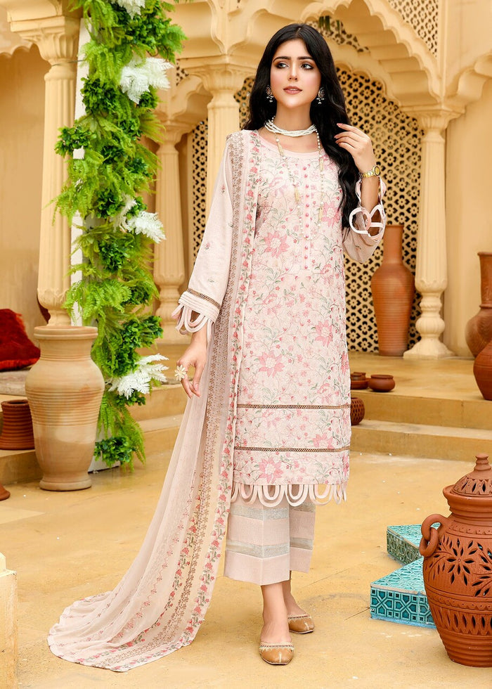 Humdum Unstitched 3 Piece D#03
