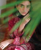 D#04 Qalamkar Qline Emb Linen Winter Collection 922