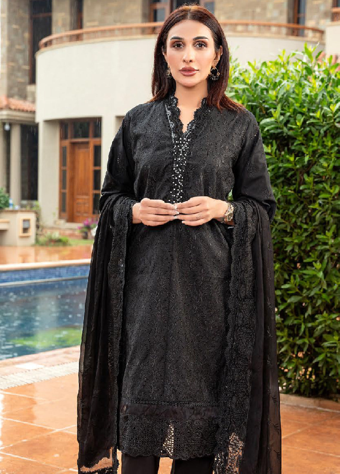 Signature Minakari By Zainab Fazlani Premium Lawn 3 Piece Unstitched Suit ZF24SMPL D-01