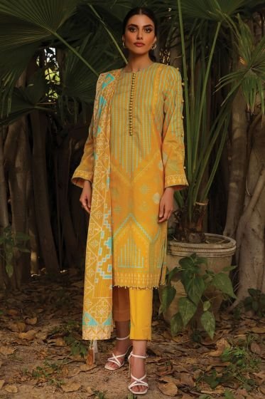 AlKaram Unstitched 3 Piece D#SS-10