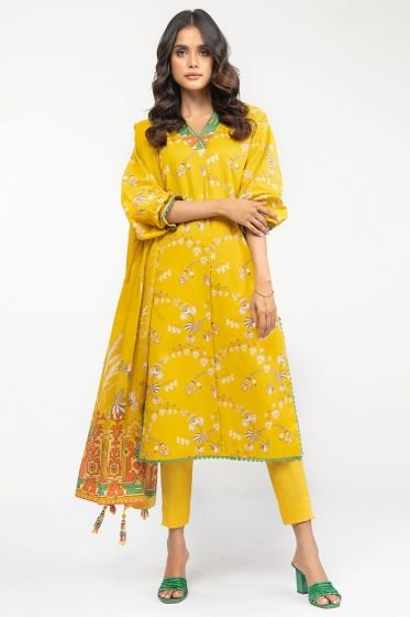 AlKaram Unstitched 3 Piece D#SS-27.1